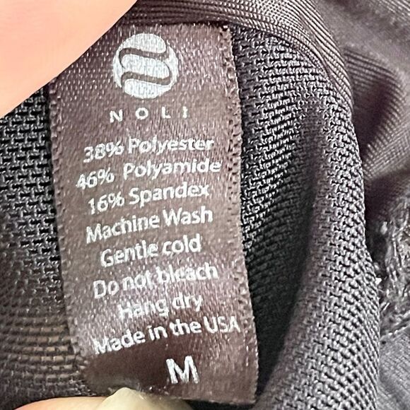 Noli Yoga Aria Long Line Sports Bra Mesh Back M - Picture 7 of 7